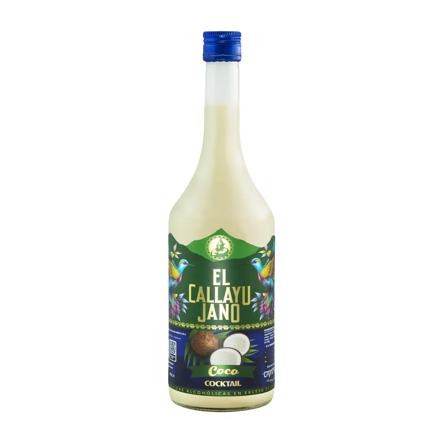Cocktail de Coco Crema de Coco Callayujano – Cóctel Peruano Embotellado 750ml - Image 1