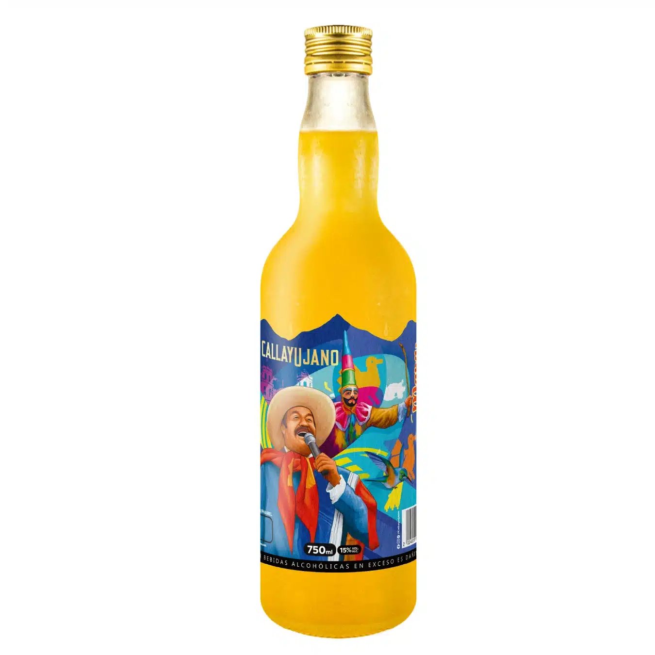 Proyecto nuevo (25) Cocktail de Maracuyá callayujano 750 ml - Edición cantante carnaval - Image 1
